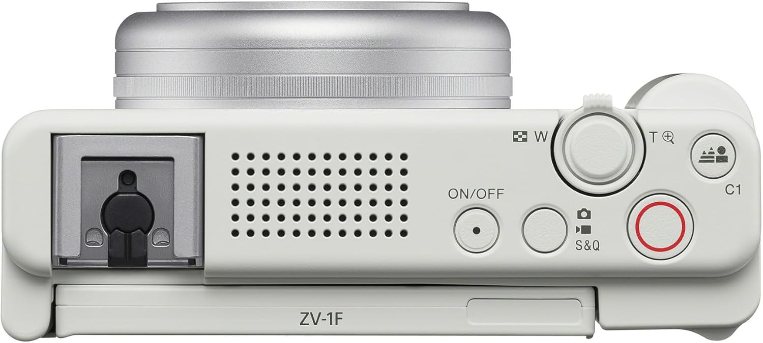 Sony ZV-1F Vlog Camera for Content Creators and Vloggers Black
