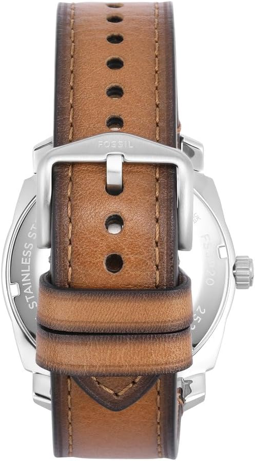Fossil Machine Men's Watch with Stainless Steel or Leather Band, Chronograph or Analog Watch Display