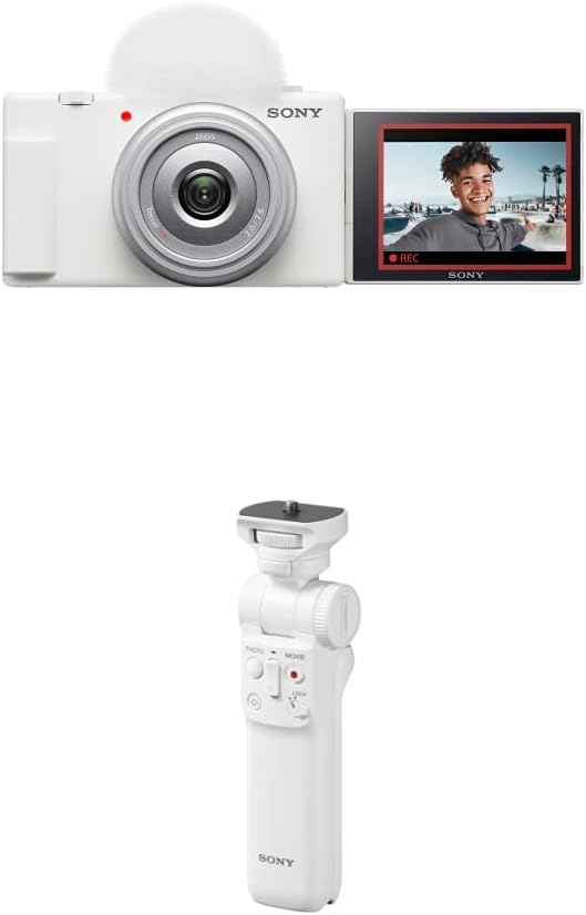 Sony ZV-1F Vlog Camera for Content Creators and Vloggers Black