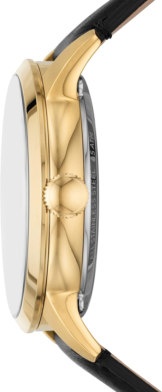 Fossil Townsman Men's Automatic Watch with Mechanical Movement and Skeleton Dial