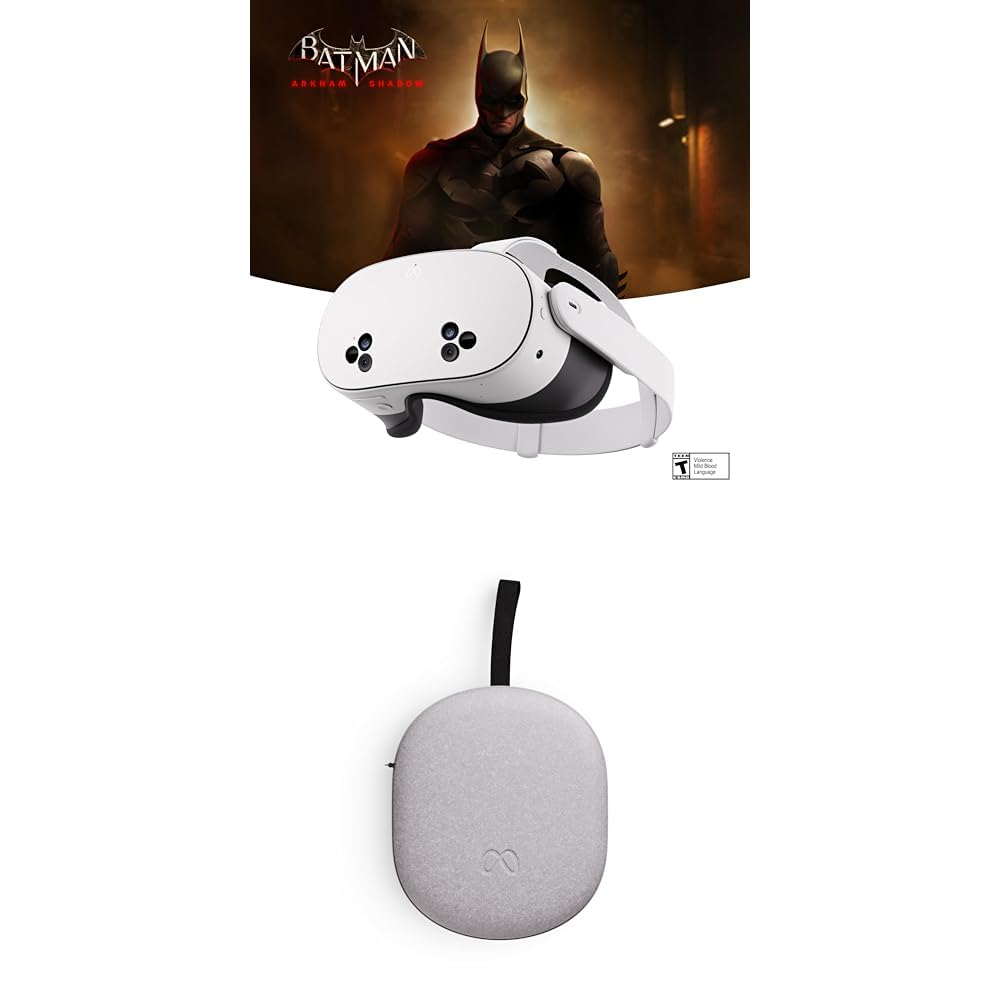 Meta Quest 3S 128GB — Get Batman: Arkham Shadow and a 3-Month Trial of Meta Quest+ Included — All-in-One Headset