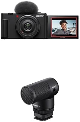 Sony ZV-1F Vlog Camera for Content Creators and Vloggers Black