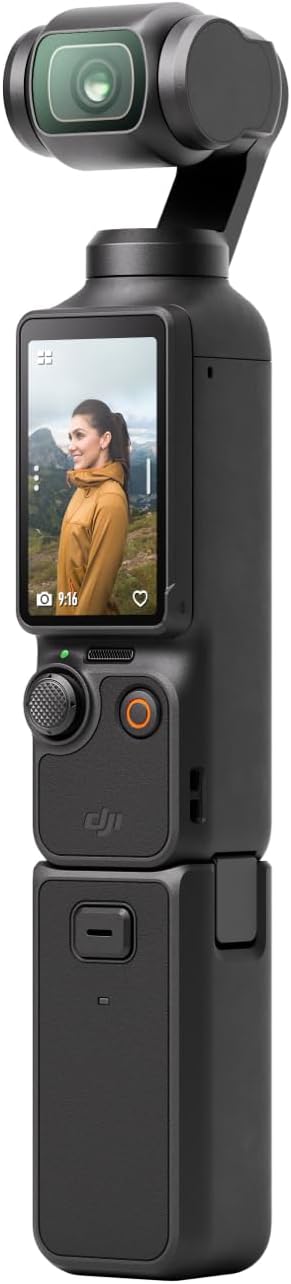 DJI Osmo Pocket 3, Vlogging Camera with 1'' CMOS & 4K/120fps Video, 3-Axis Stabilization, Fast Focusing, Face/Object Tracking, 2 Rotatable Touchscreen, Digital Camera for Photography, YouTube