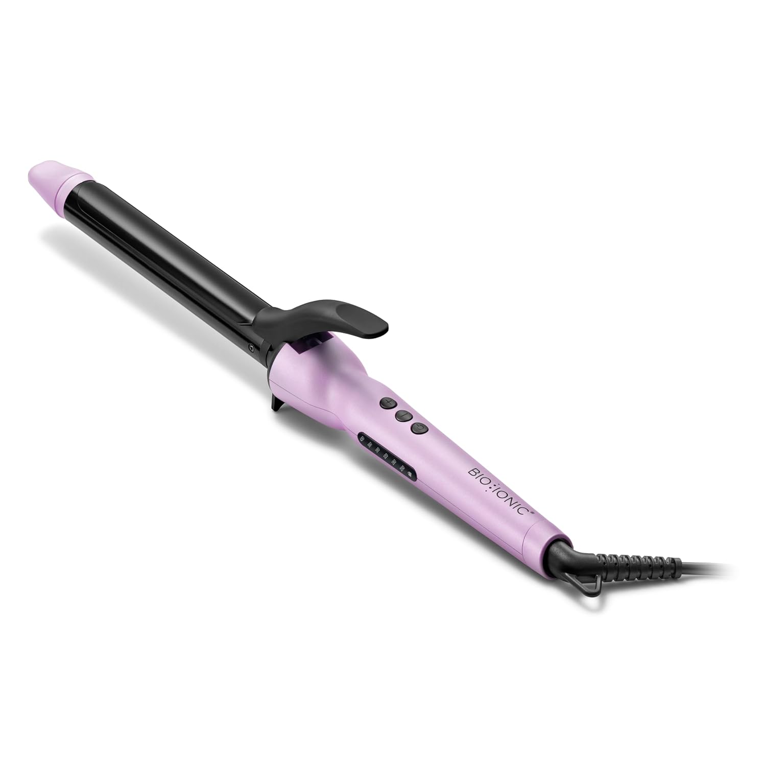 Bio Ionic Long Barrel Styler, .75, 1, 1.25, 1.5 Curling Iron with Moisture Heat Technology & NanoIonic MX, Versatile Curling Wand with Adjustable Heat Settings, Hair Curler with 2 Extended Barrel
