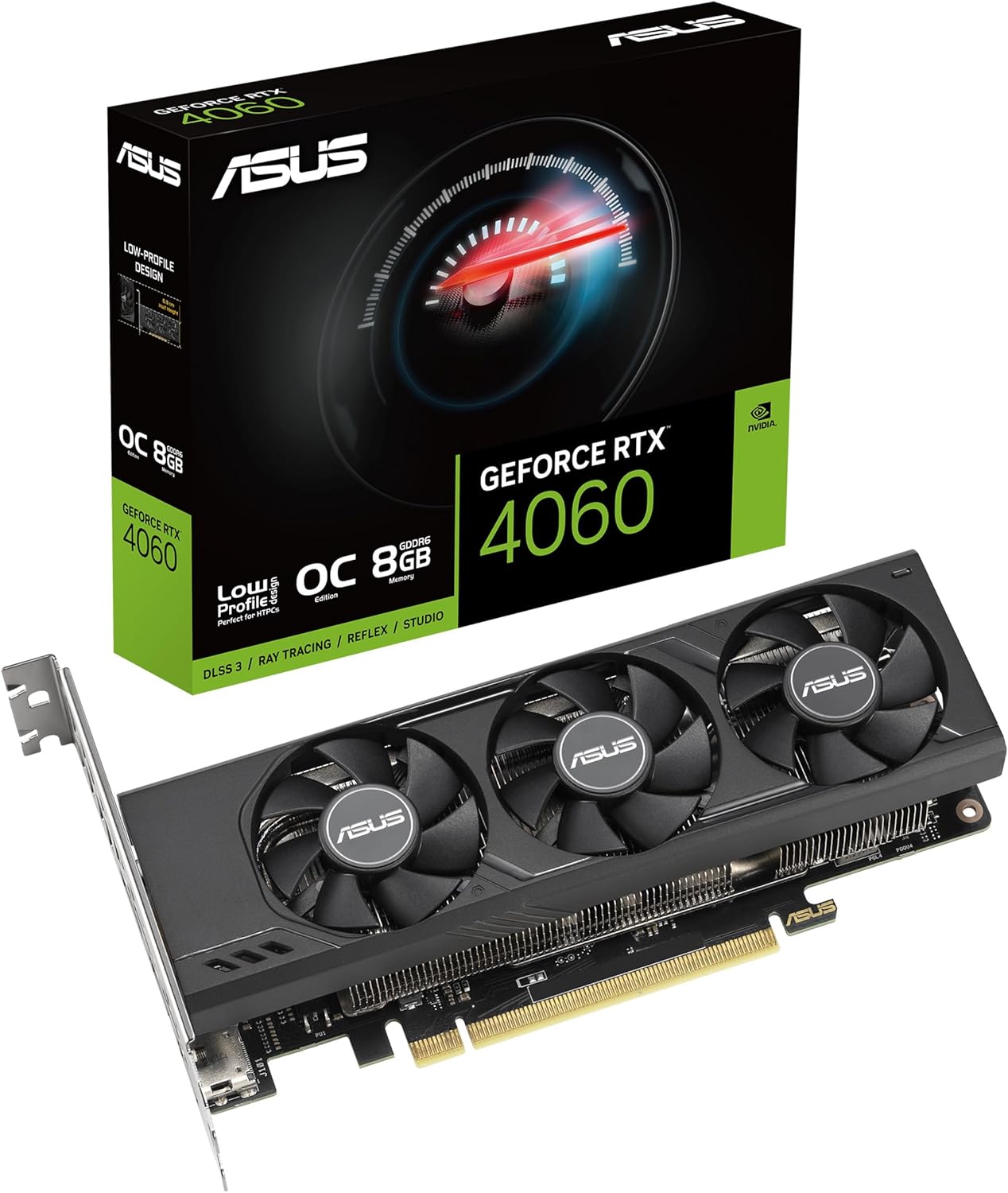ASUS Dual NVIDIA GeForce RTX 3060 V2 OC Edition 12GB GDDR6 Gaming Graphics Card (PCIe 4.0, 12GB GDDR6 Memory, HDMI 2.1, DisplayPort 1.4a, 2-Slot, Axial-tech Fan Design, 0dB Technology)