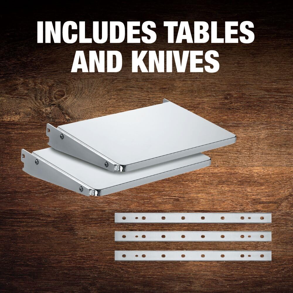 DEWALT Thickness Planer, Two Speed, 13-inch, 15 Amp, 20,000 RPM Motor (DW735X)