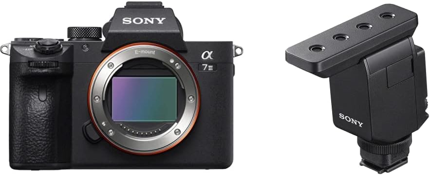 Sony a7 III (ILCEM3K/B) Full-frame Mirrorless Interchangeable-Lens Camera with 28-70mm Lens with 3-Inch LCD, Black