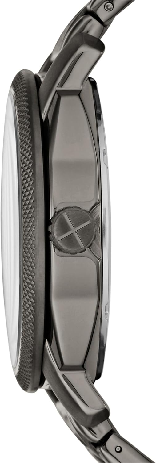 Fossil Machine Men's Watch with Stainless Steel or Leather Band, Chronograph or Analog Watch Display