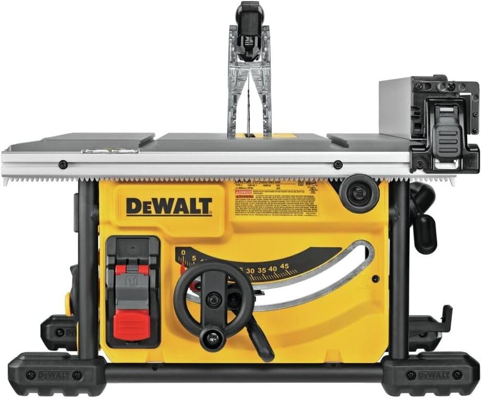 DEWALT Table Saw for Jobsites, 8-1/4 Inch, 15 Amp (DWE7485)
