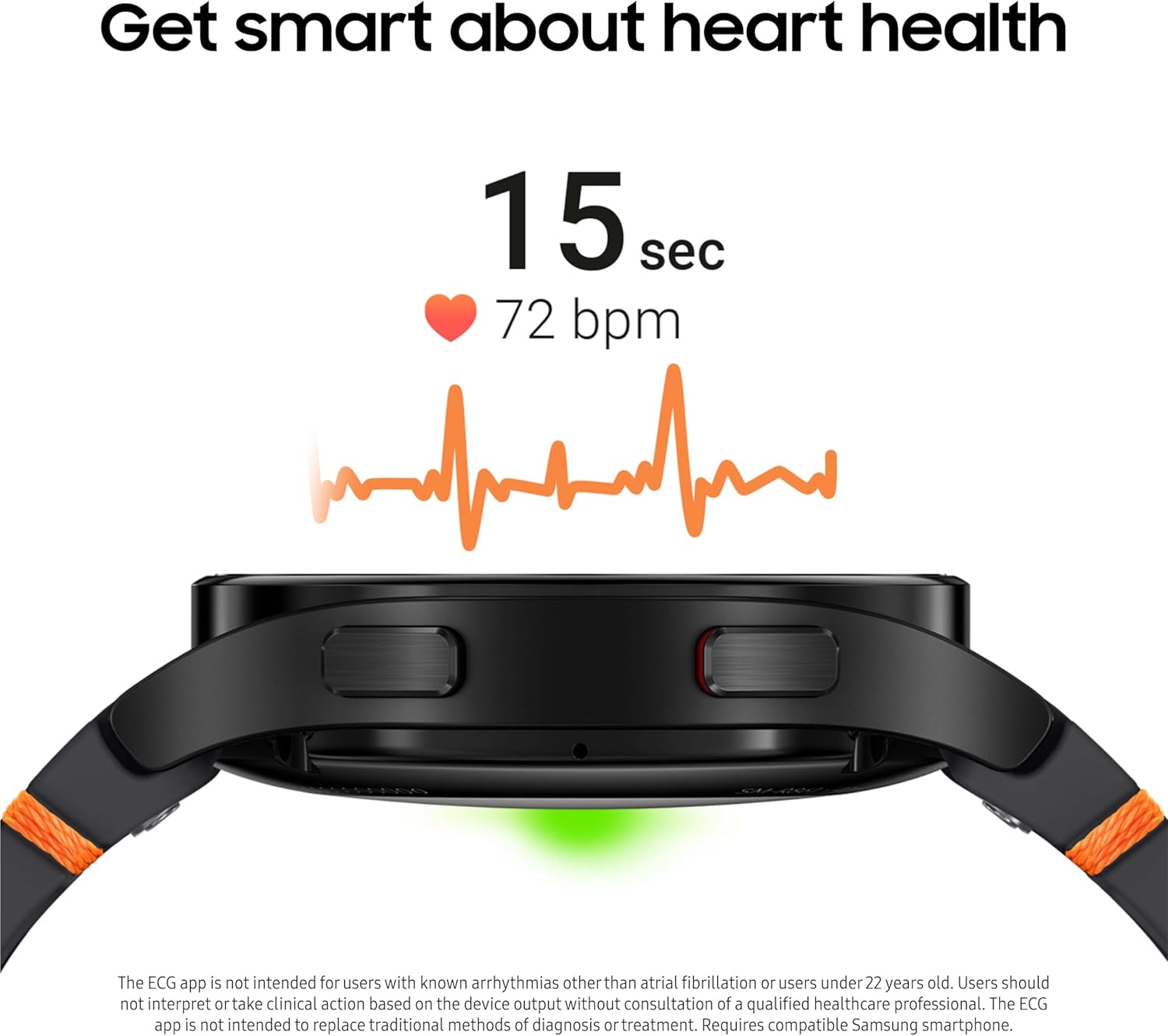 Samsung Galaxy Watch FE 40mm Bluetooth AI Smartwatch w/Fitness Tracking, BIA Sensor, Personalized HR Zones, Heart Rate Tracker, Sleep Monitor, 2024, Pink Gold [US Version, 1Yr Manufacturer Warranty]