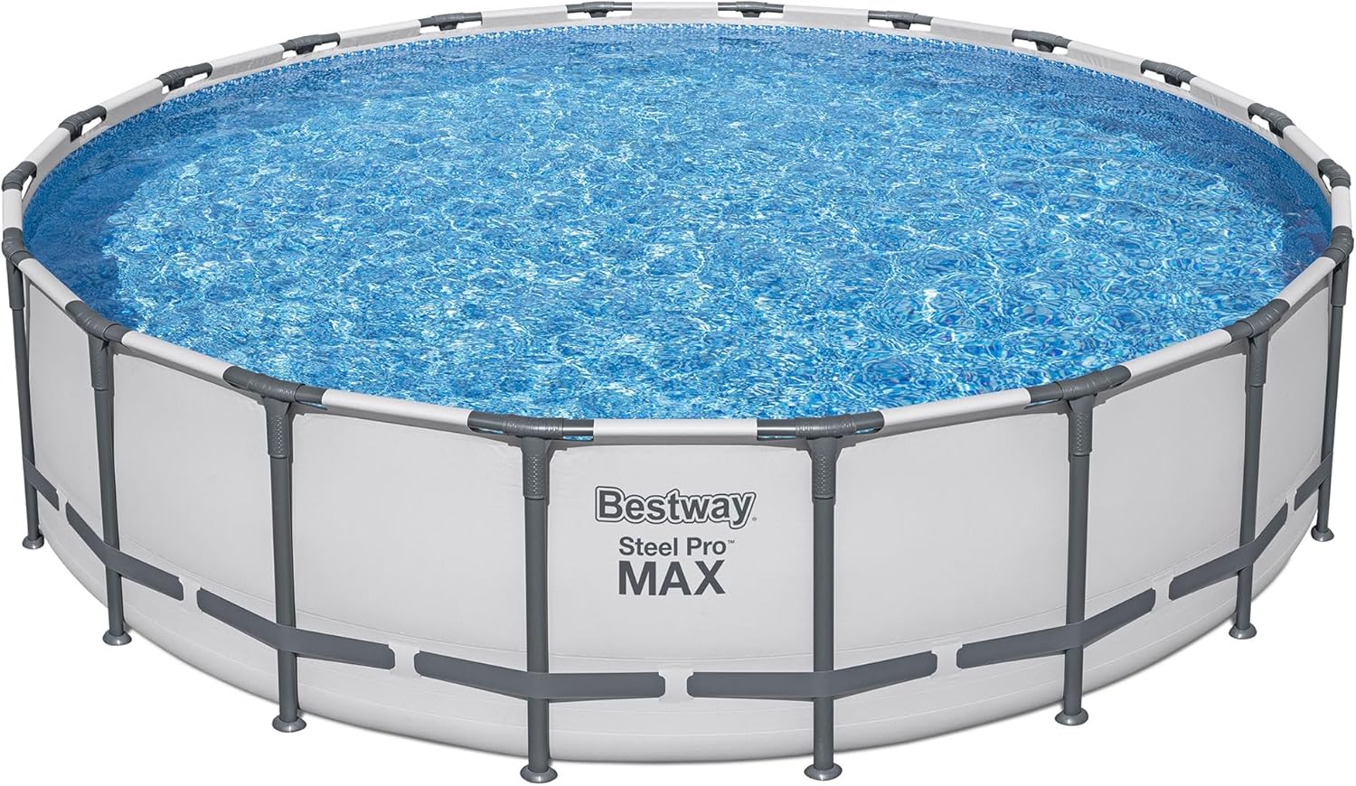 Bestway Steel Pro MAX 14' x 33 Round Above Ground Pool Set | Includes 530gal Filter Pump