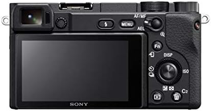 Sony Alpha a6400 Mirrorless Camera: Compact APS-C Interchangeable Lens Digital Camera with Real-Time Eye Auto Focus, 4K Video, Flip Screen & 16-50mm Lens - E Mount Compatible - ILCE-6400L/B, Black