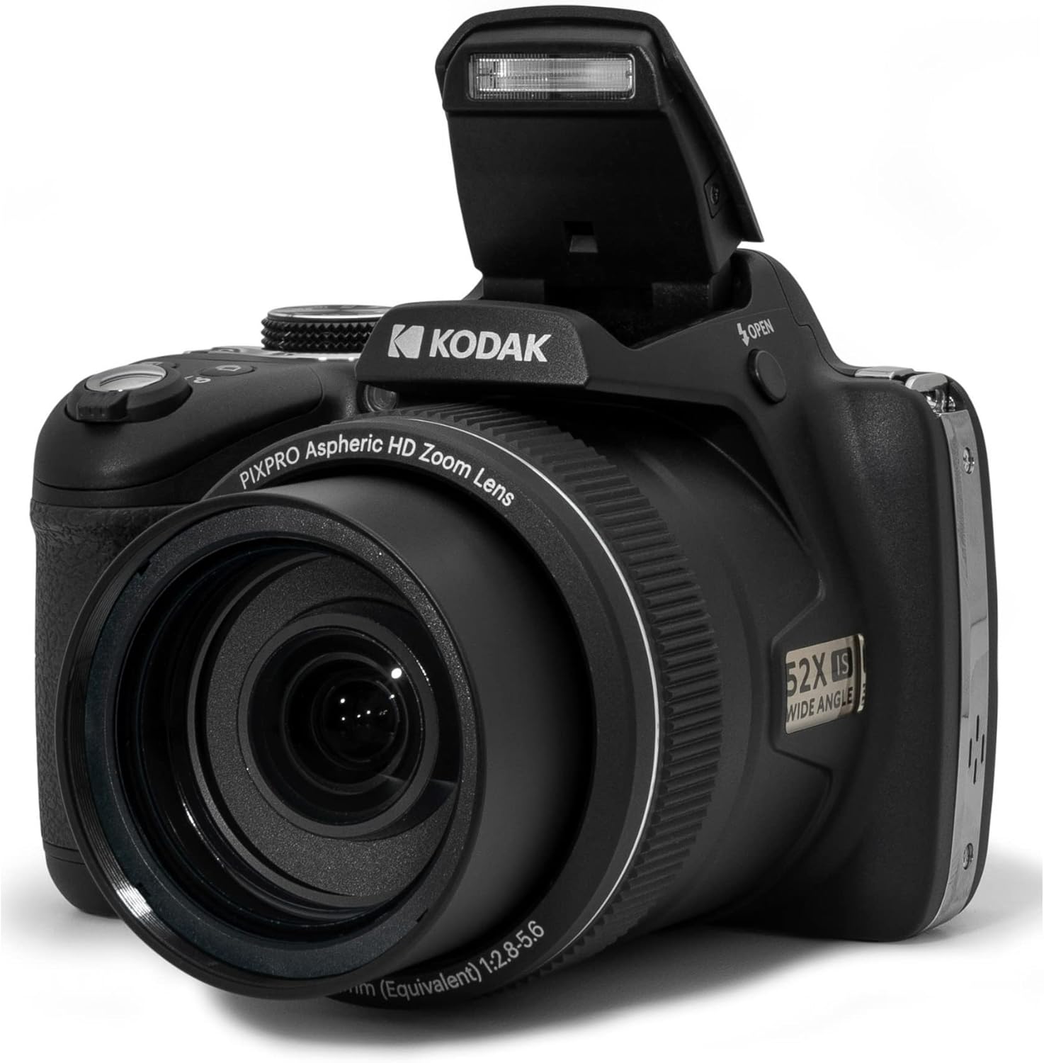 Kodak PIXPRO Astro Zoom AZ528-BK 16 MP Digital Camera with 52x Optical Zoom 24mm Wide Angle Lens 6 fps Burst Shooting 1080P Full HD Video Wi-Fi Connectivity and a 3 LCD Screen (Black)