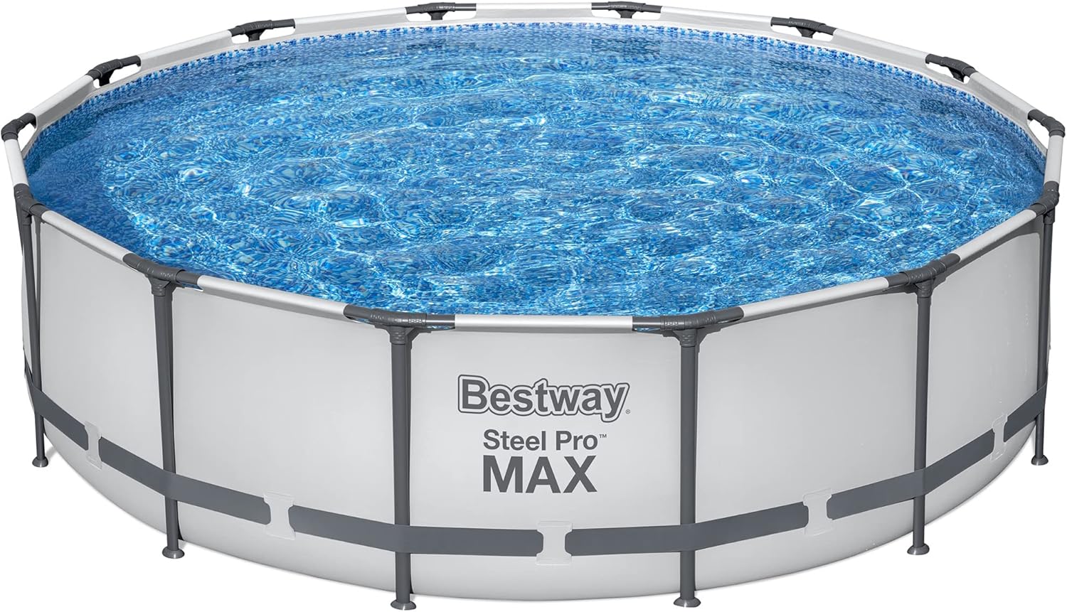 Bestway Steel Pro MAX 14' x 33 Round Above Ground Pool Set | Includes 530gal Filter Pump