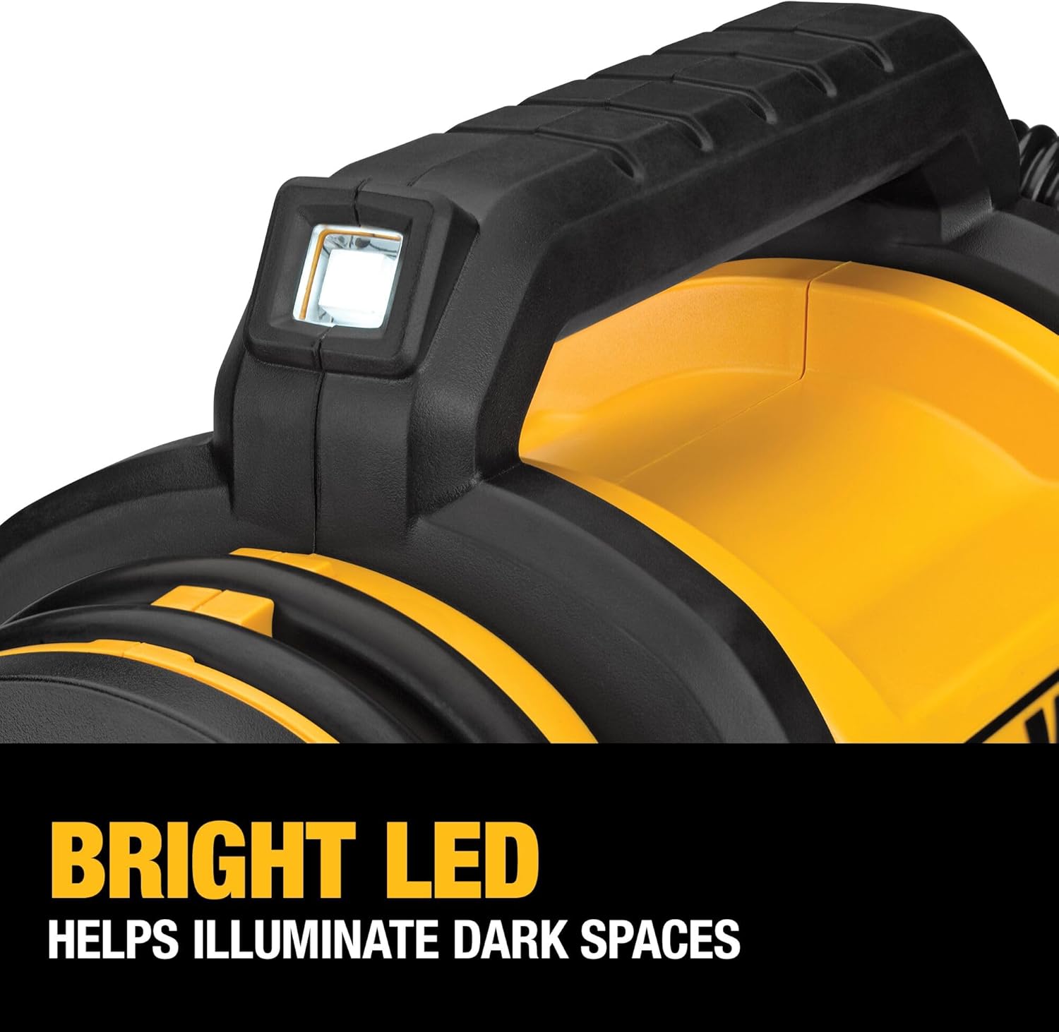 DEWALT 20V MAX Tire Inflator, Compact and Portable, Automatic Shut Off, LED Light, Bare Tool Only (DCC020IB)