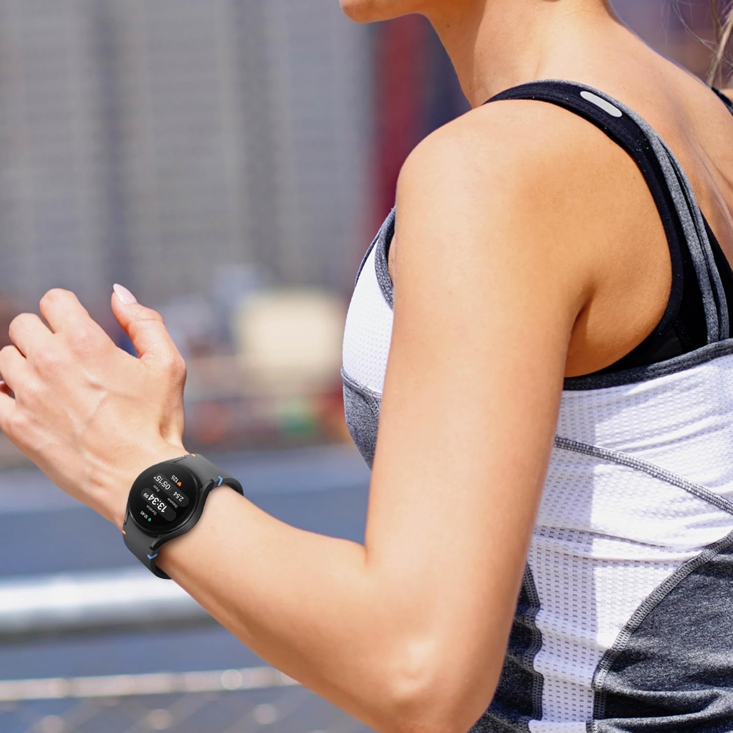 Samsung Galaxy Watch FE 40mm Bluetooth AI Smartwatch w/Fitness Tracking, BIA Sensor, Personalized HR Zones, Heart Rate Tracker, Sleep Monitor, 2024, Pink Gold [US Version, 1Yr Manufacturer Warranty]