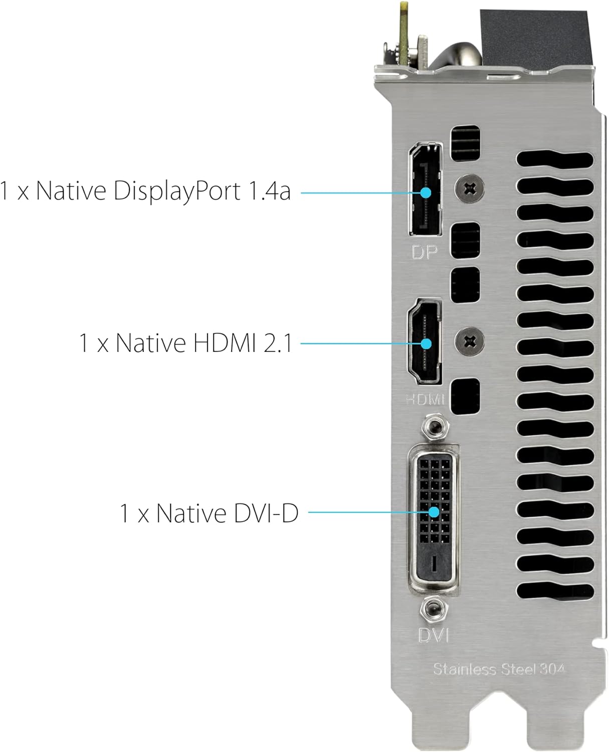 ASUS Dual NVIDIA GeForce RTX 3050 6GB OC Edition Gaming Graphics Card - PCIe 4.0, 6GB GDDR6 Memory, HDMI 2.1, DisplayPort 1.4a, 2-Slot Design, Axial-tech Fan Design, 0dB Technology, Steel Bracket