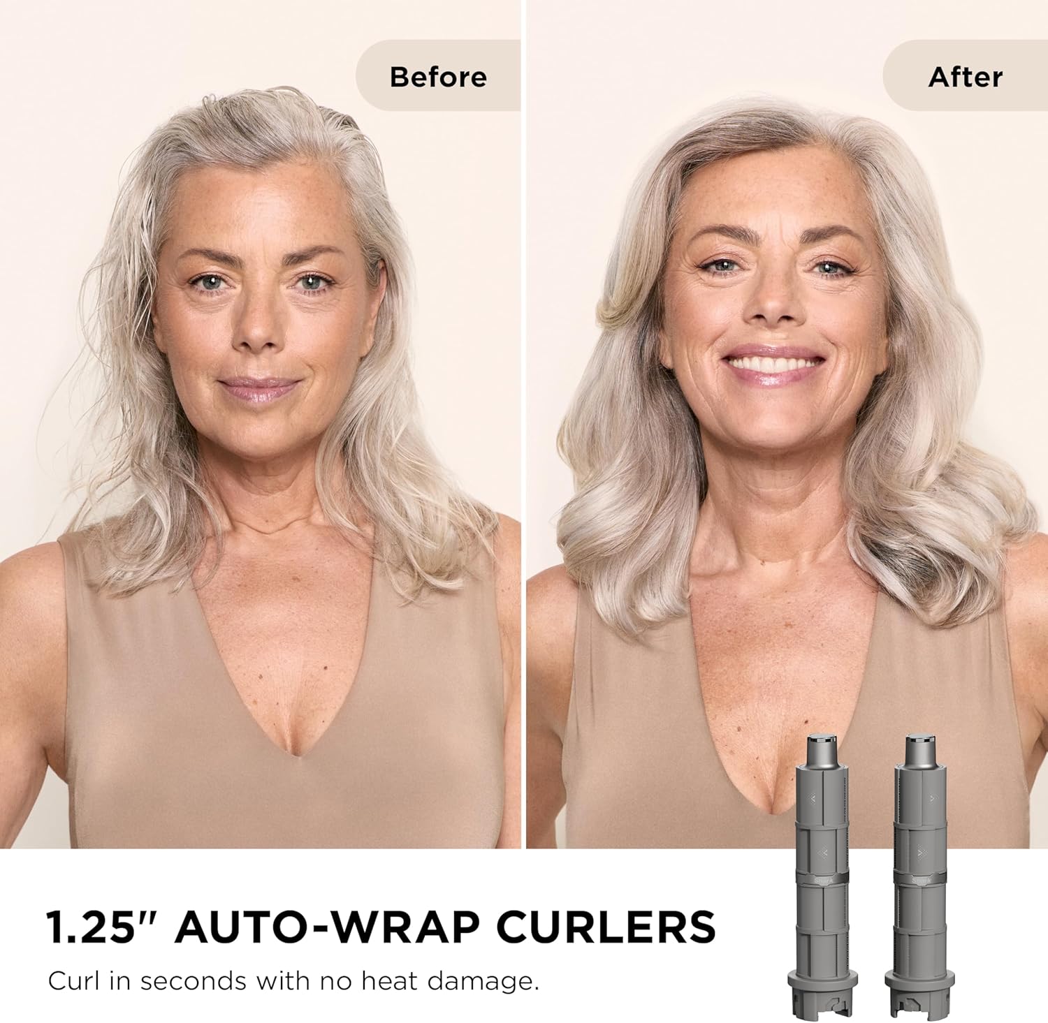 Shark FlexStyle Hair Dryer & Powerful Styling System with 6-Piece Hair Styling Tools, Paddle Brush, Curl-Defining Hair Diffuser, Auto-Wrap Curlers, Styling Concentrator, Oval Brush &, Black, HD440BK