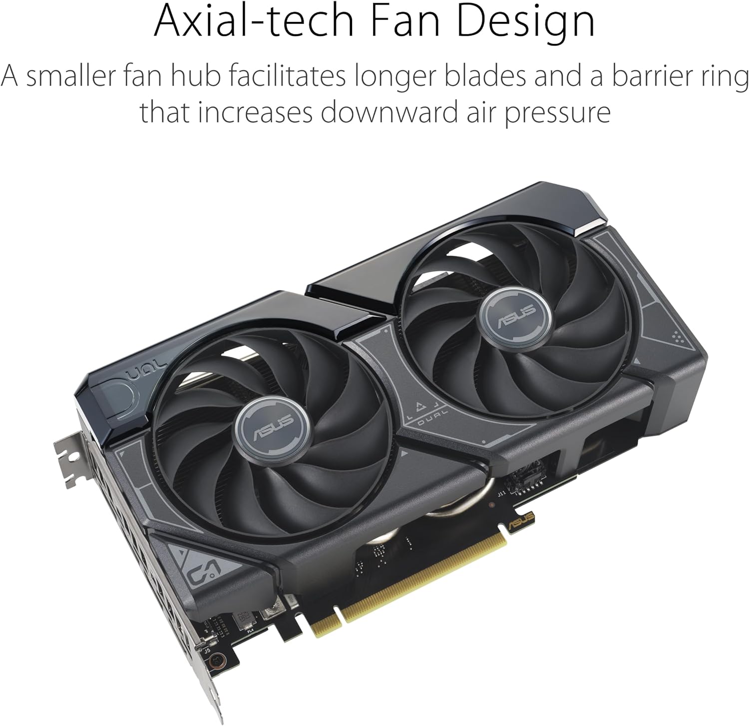 ASUS Dual NVIDIA GeForce RTX 3060 V2 OC Edition 12GB GDDR6 Gaming Graphics Card (PCIe 4.0, 12GB GDDR6 Memory, HDMI 2.1, DisplayPort 1.4a, 2-Slot, Axial-tech Fan Design, 0dB Technology)