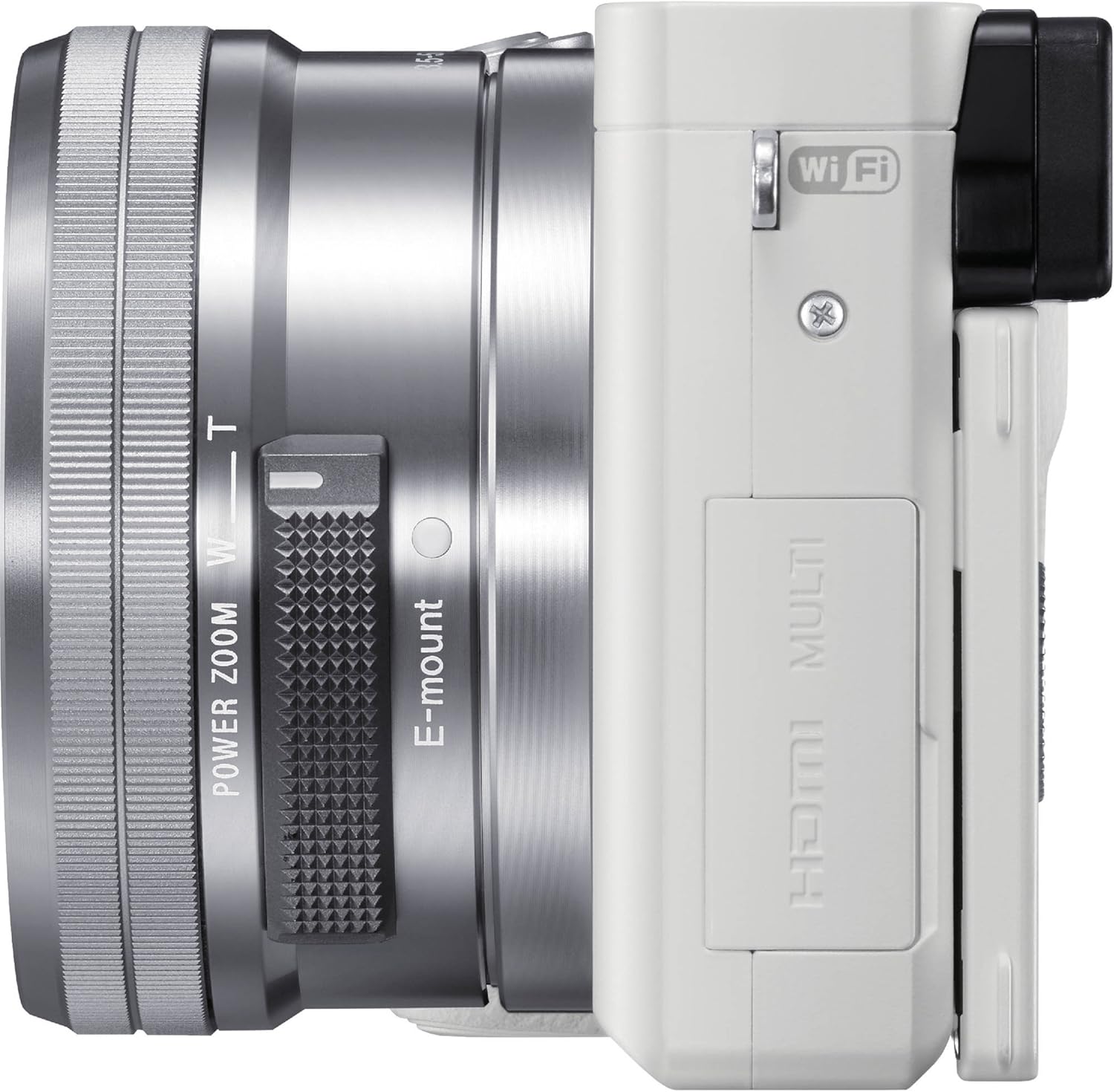 Sony Alpha a6000 Mirrorless Digital Camera with 16-50 mm Lens, 24 MP (White)