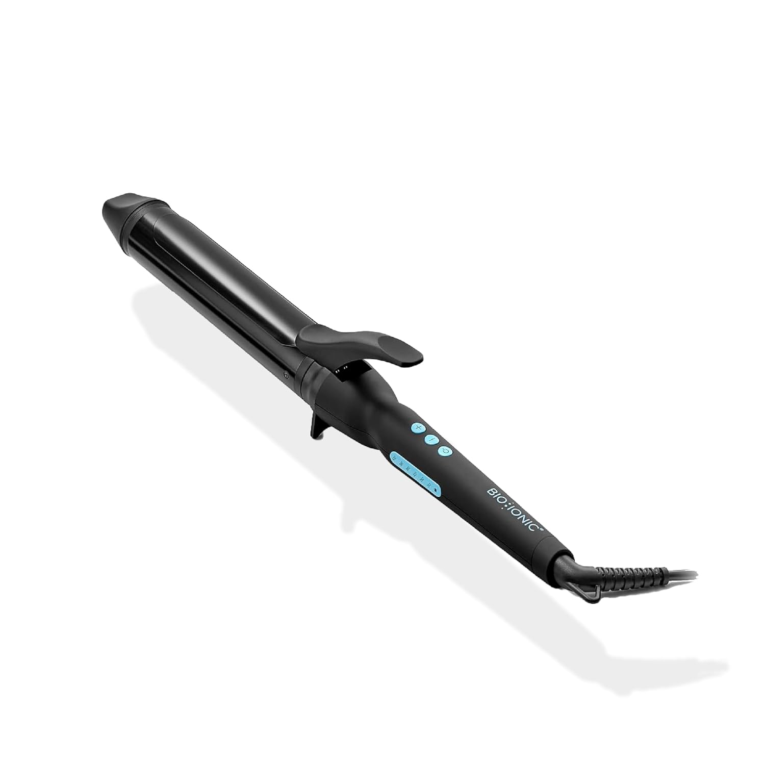 Bio Ionic Long Barrel Styler, .75, 1, 1.25, 1.5 Curling Iron with Moisture Heat Technology & NanoIonic MX, Versatile Curling Wand with Adjustable Heat Settings, Hair Curler with 2 Extended Barrel