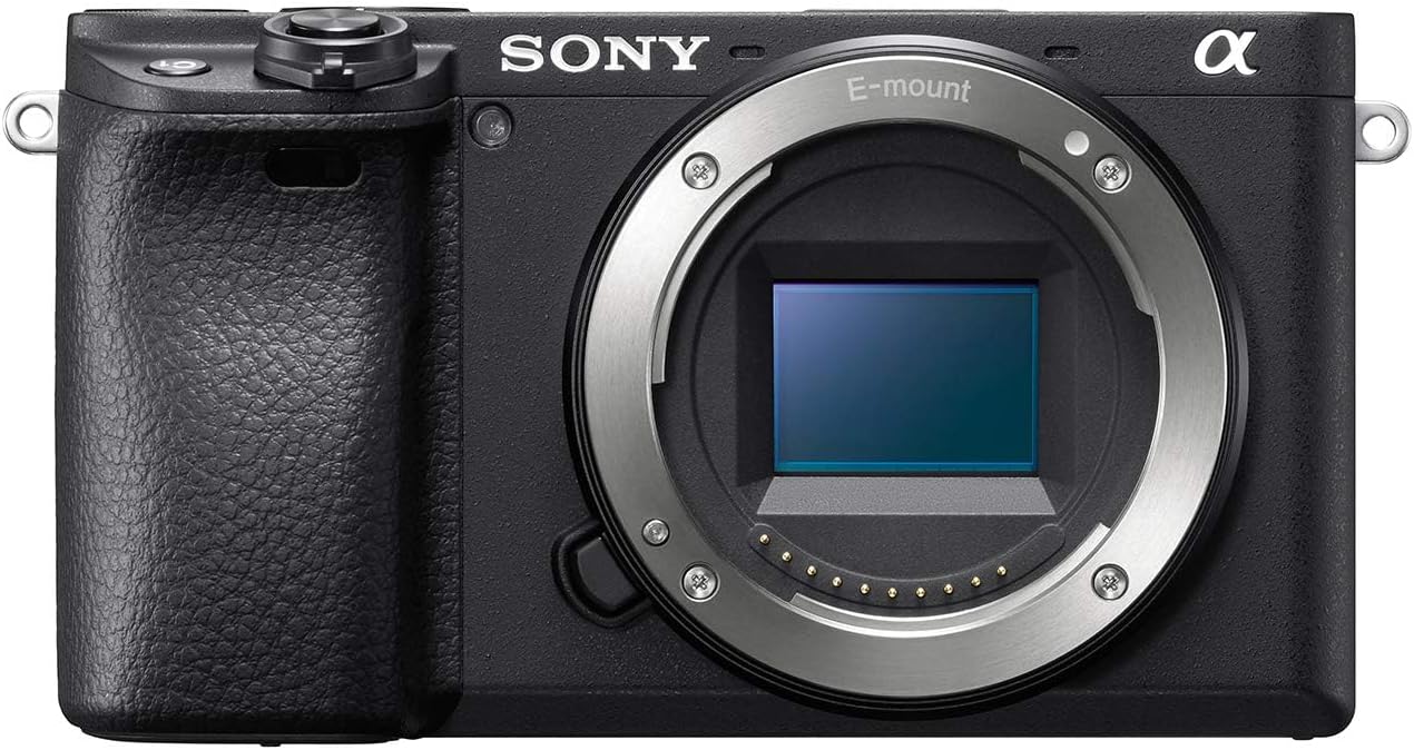 Sony Alpha a6400 Mirrorless Camera: Compact APS-C Interchangeable Lens Digital Camera with Real-Time Eye Auto Focus, 4K Video, Flip Screen & 16-50mm Lens - E Mount Compatible - ILCE-6400L/B, Black