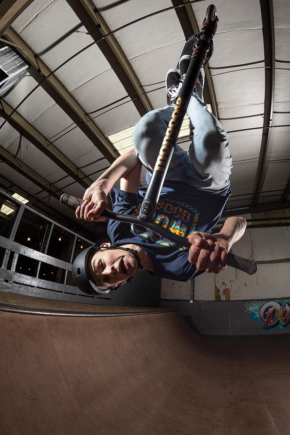 Mongoose Rise Freestyle Stunt Trick Scooter, For Kids Youth Adult Men Women Ages 8 Up, Lightweight Alloy Deck & Heavy-Duty Frame Up to 220 lbs., Bike-Style Grip, T-Bar Handlebar and High Impact Wheels