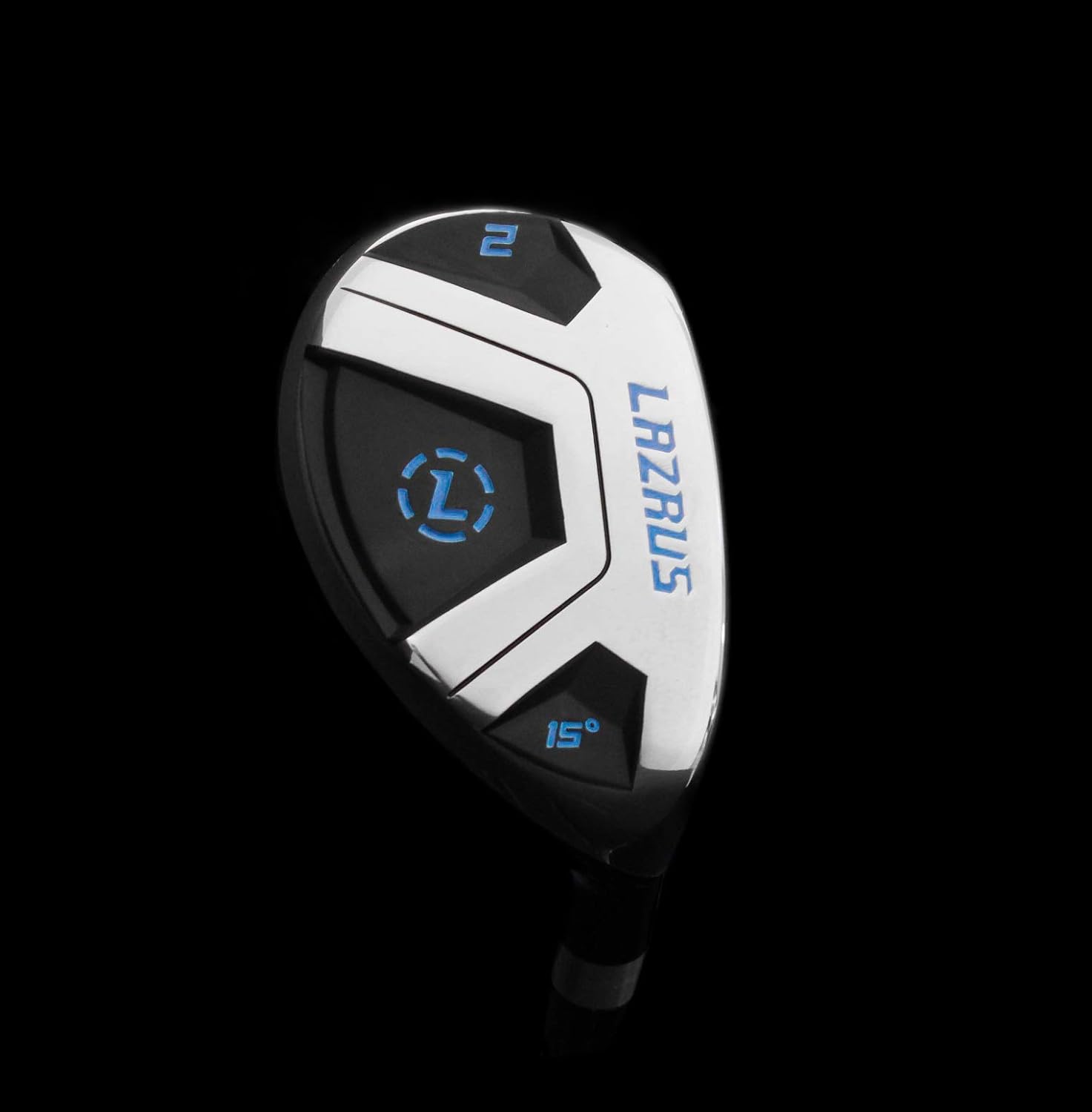 LAZRUS GOLF Premium Hybrid Golf Clubs for Men - 2,3,4,5,6,7,8,9,PW Right Hand & Left Hand Single Club, Graphite Shafts, Regular Flex