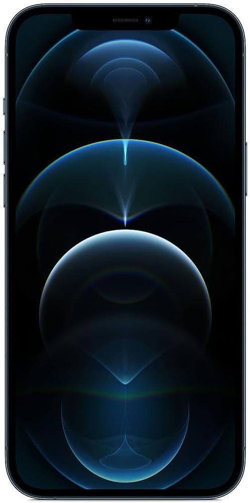 Apple iPhone 12 Pro Max, 256GB, Pacific Blue - Fully Unlocked (Renewed)