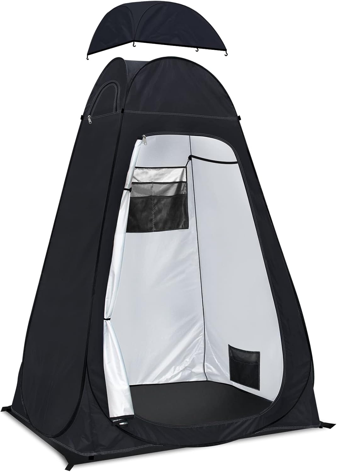 riggoo Portable Toilet Tent Shower Camping Privacy Changing Room Outdoor for Beach Fishing Hiking Sun Shelter (UV Protection)