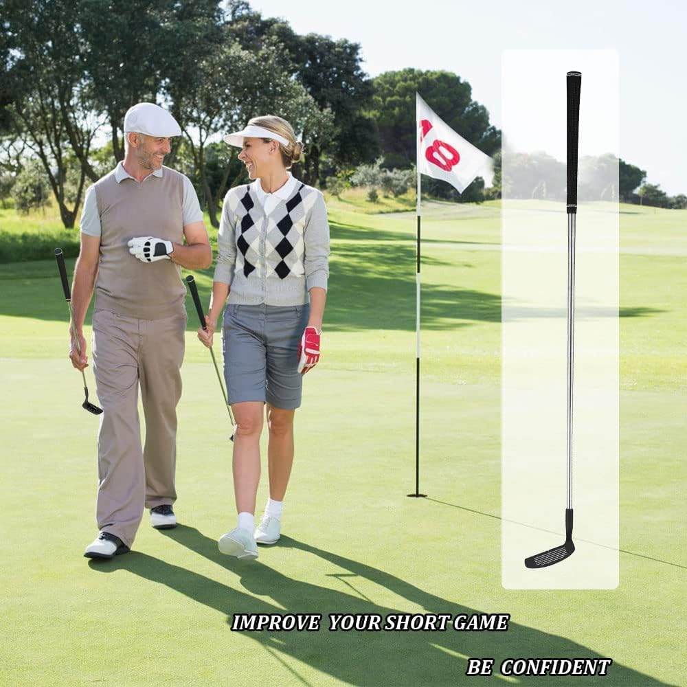 MAZEL Chipper Club Pitching Wedge for Men & Women,36/45 Degree - Save Stroke from Short Game,Right Hand
