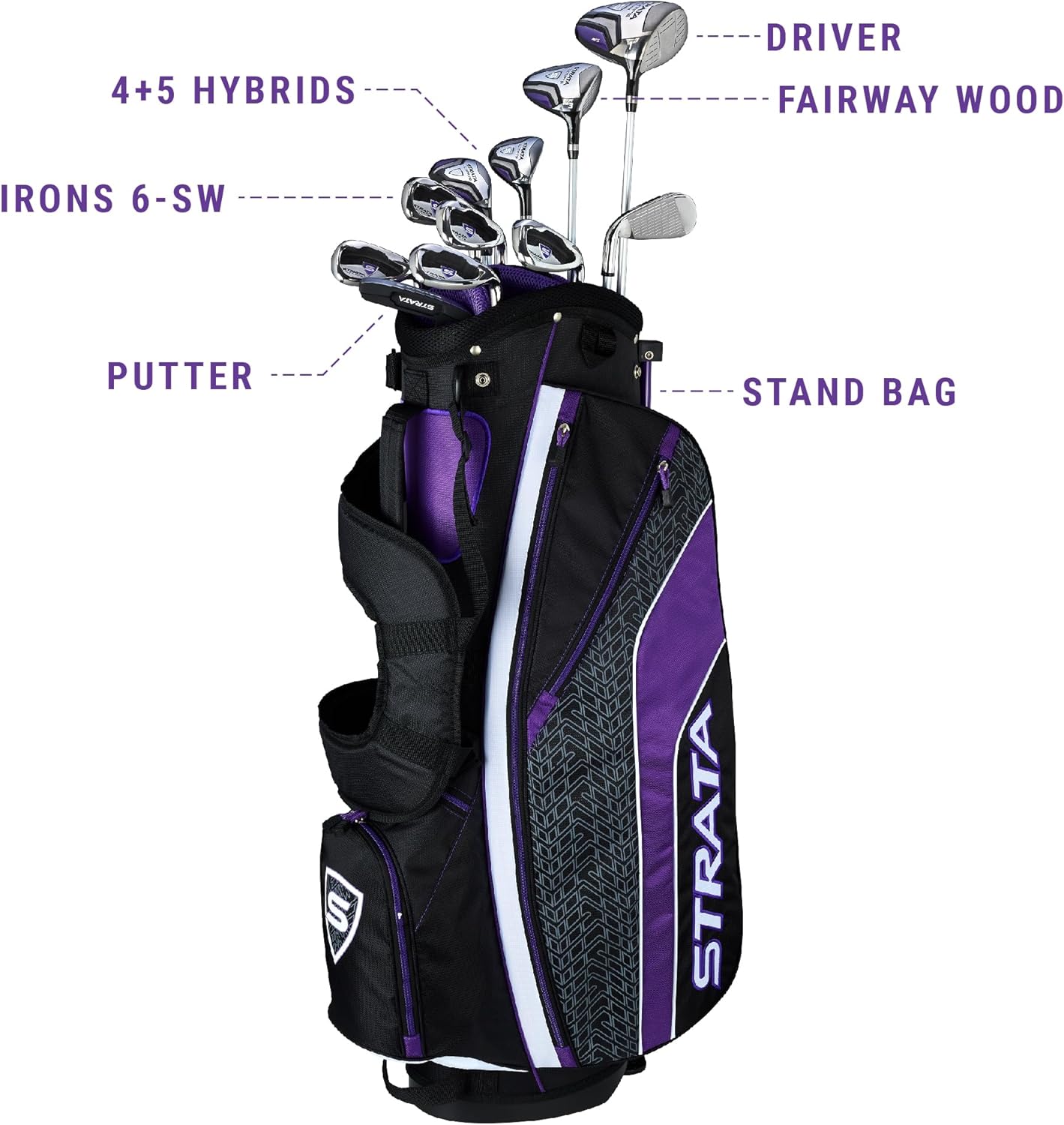 Callaway Golf Women’s Strata Complete Golf Set