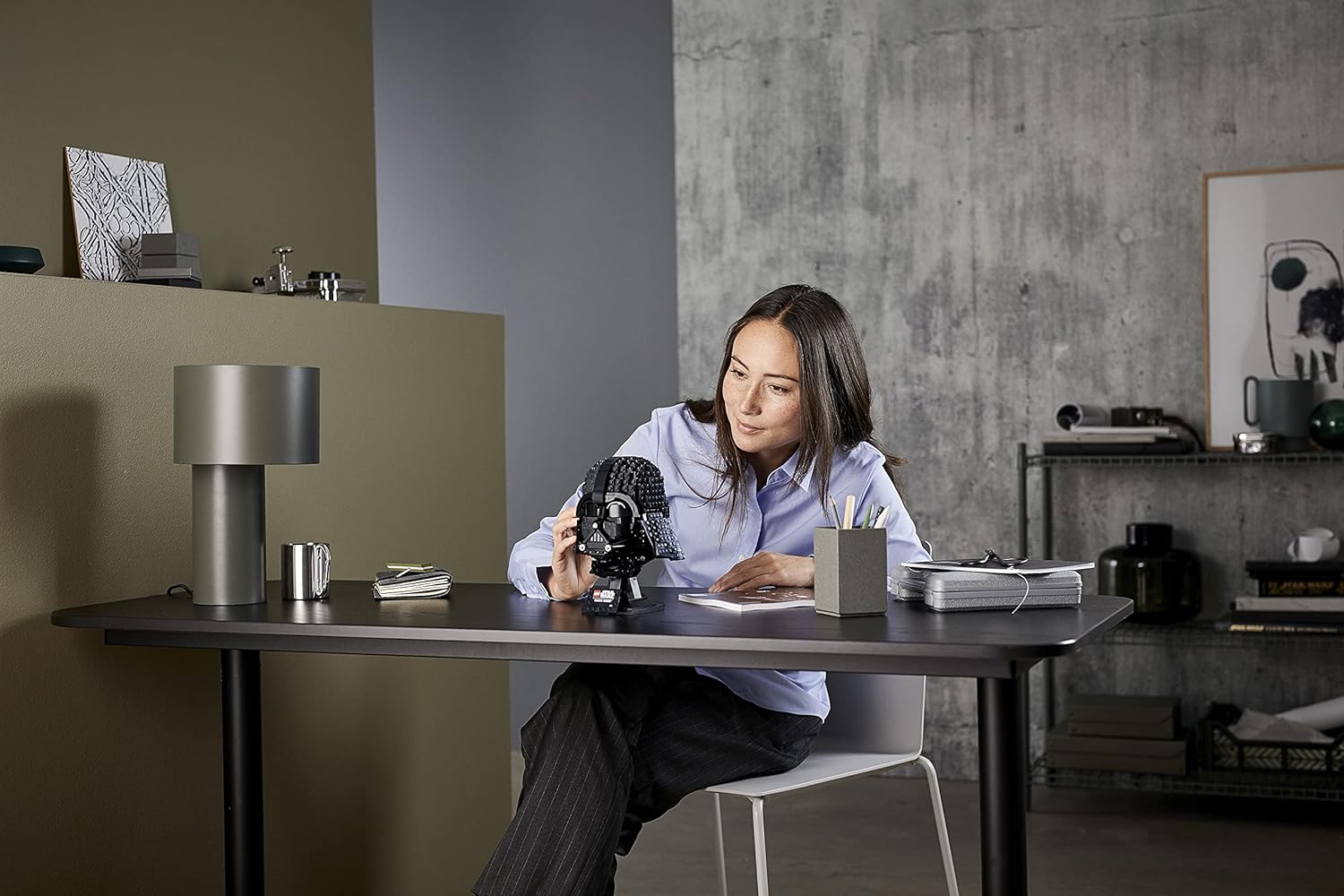 LEGO Star Wars Darth Vader Helmet Building Set, Mask Model Kit for Adults to Build and Display, Collectible Star Wars Home Décor, Gift Idea for Classic Star Wars Fans, 75304