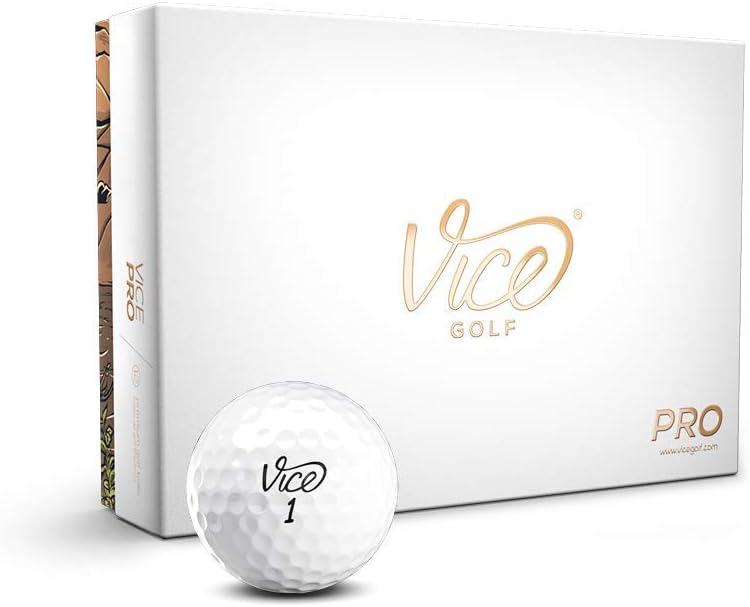 Vice Pro White Golf Balls