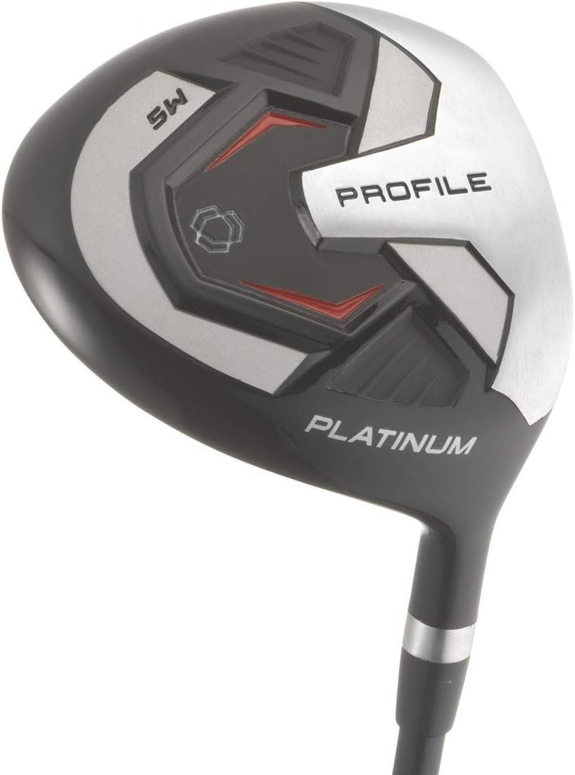 WILSON Men's Profile Platinum Complete Golf Club Package Set - Right Handeded, Stand Bag