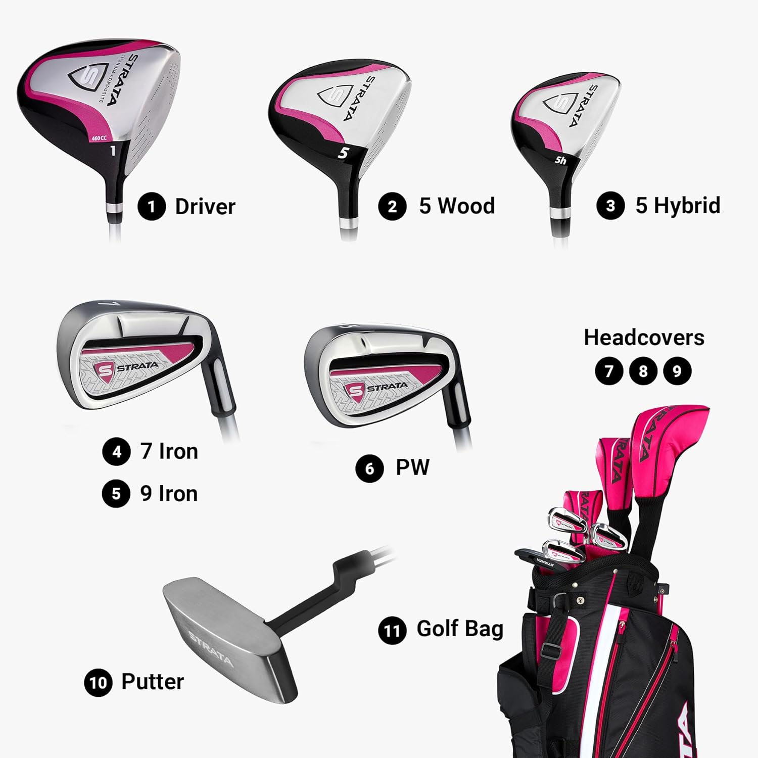 Callaway Golf Women’s Strata Complete Golf Set
