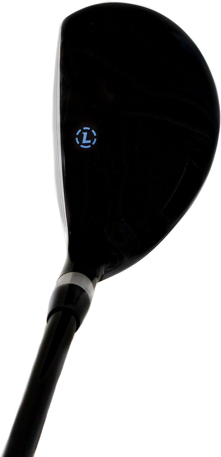 LAZRUS GOLF Premium Hybrid Golf Clubs for Men - 2,3,4,5,6,7,8,9,PW Right Hand & Left Hand Single Club, Graphite Shafts, Regular Flex