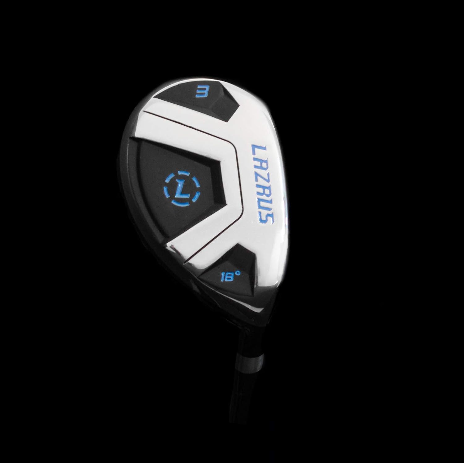 LAZRUS GOLF Premium Hybrid Golf Clubs for Men - 2,3,4,5,6,7,8,9,PW Right Hand & Left Hand Single Club, Graphite Shafts, Regular Flex
