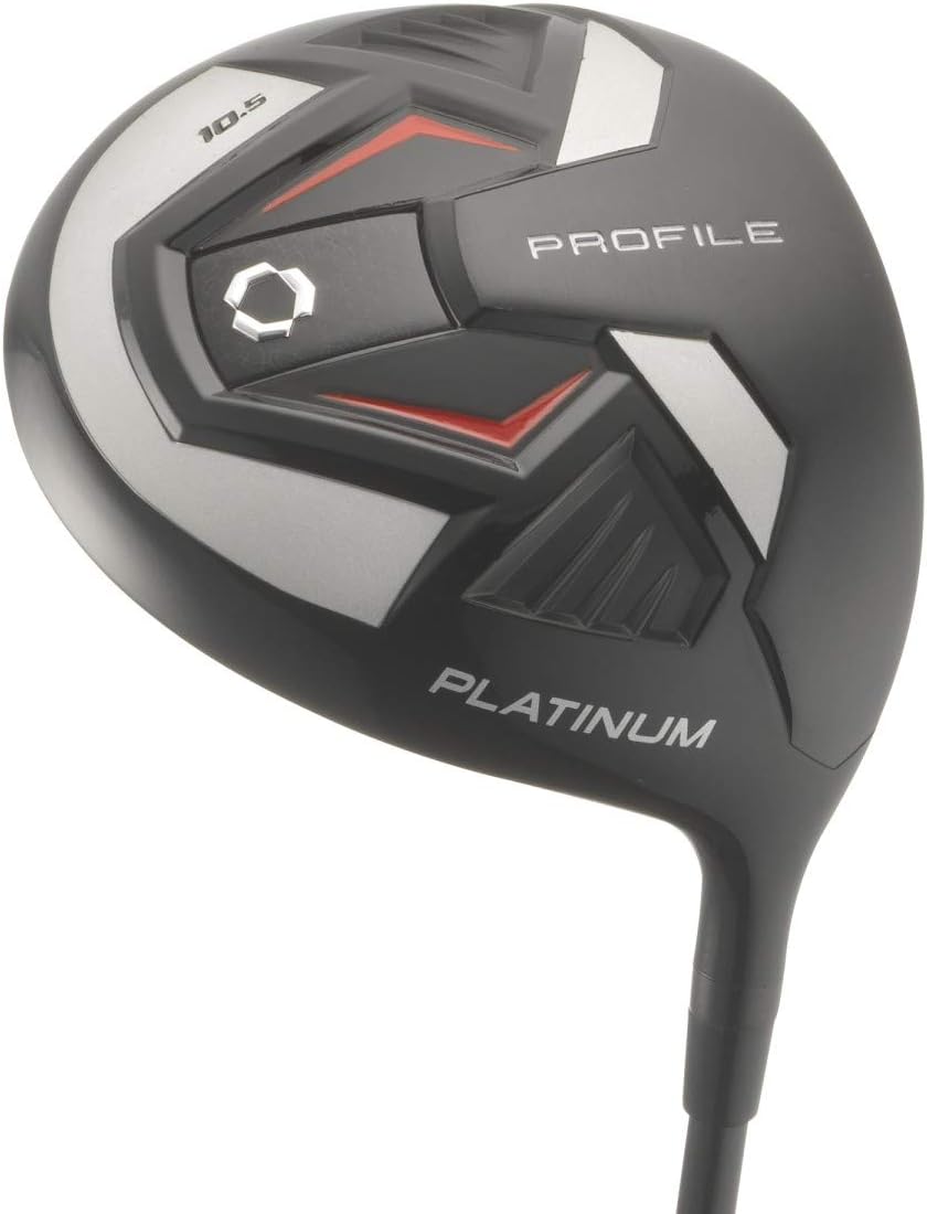 WILSON Men's Profile Platinum Complete Golf Club Package Set - Right Handeded, Stand Bag