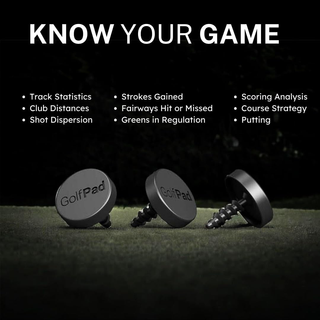 Golf Pad TAGS Automatic Swing Trainer System for Android and iPhone
