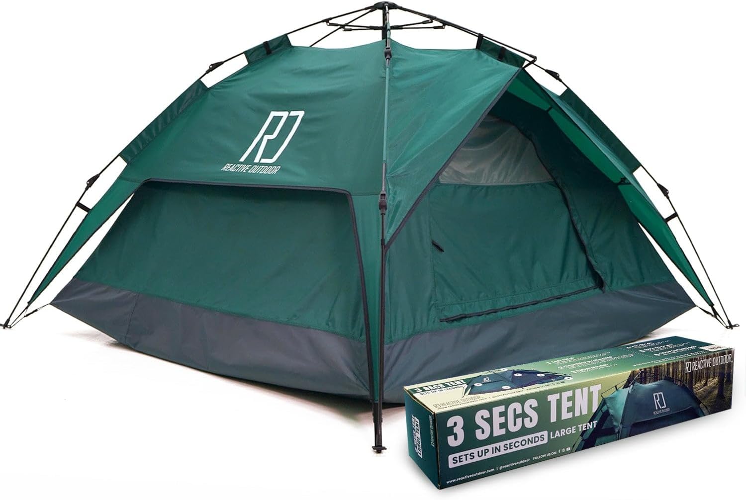 Reactive Outdoor Tent – 3 Second Tent – 3 Second Instant Tent for 2 – 3 Persons