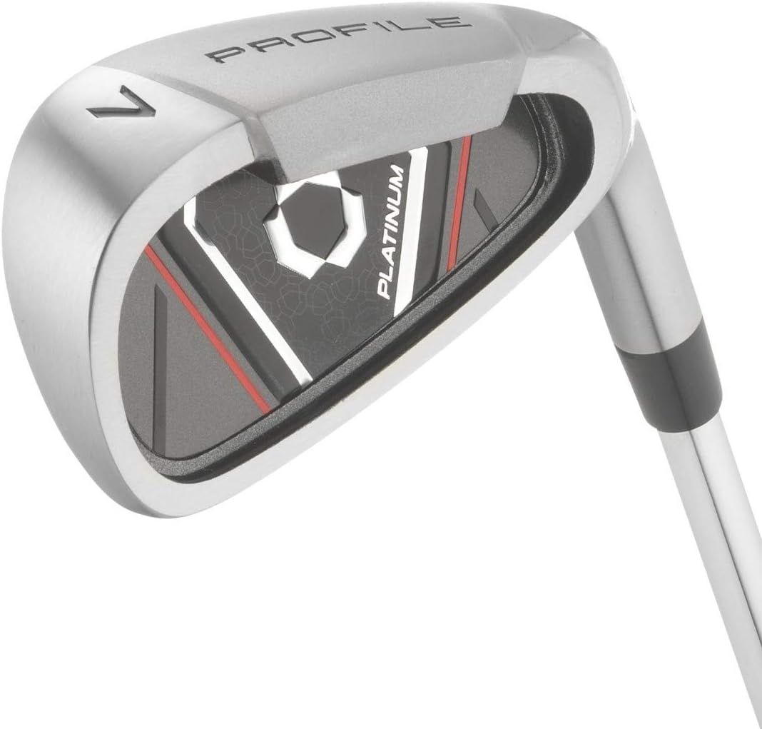 WILSON Men's Profile Platinum Complete Golf Club Package Set - Right Handeded, Stand Bag