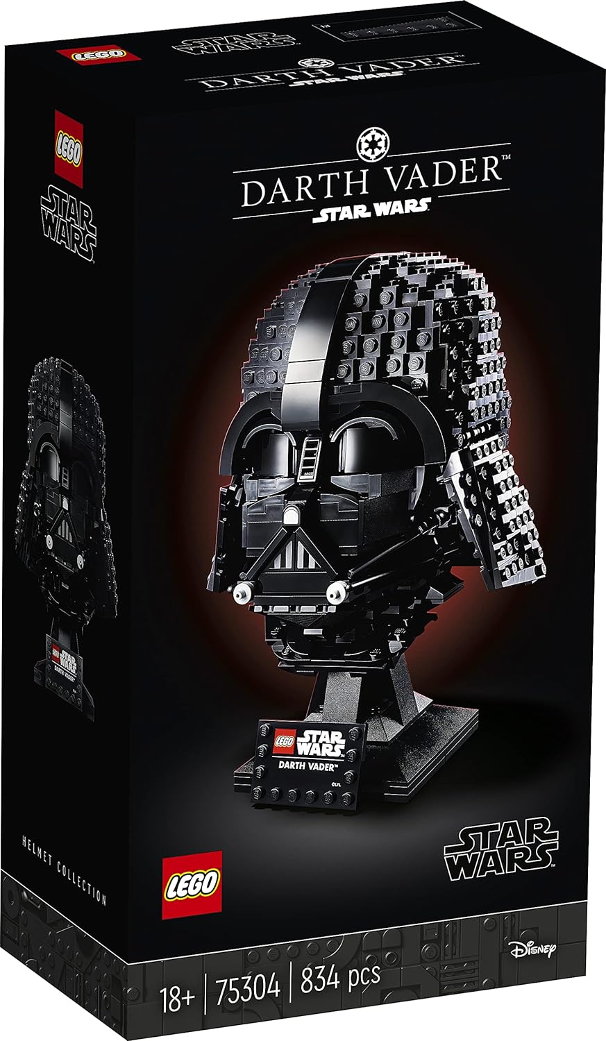 LEGO Star Wars Darth Vader Helmet Building Set, Mask Model Kit for Adults to Build and Display, Collectible Star Wars Home Décor, Gift Idea for Classic Star Wars Fans, 75304