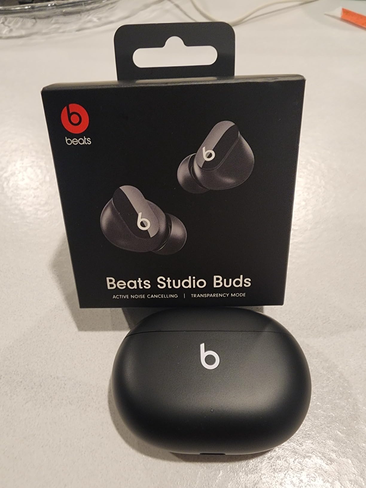 Beats Studio Buds - True Wireless Noise Cancelling Earbuds - Compatible with Apple & Android, Built-in Microphone, IPX4 Rating, Sweat Resistant Earphones, Class 1 Bluetooth Headphones - Black