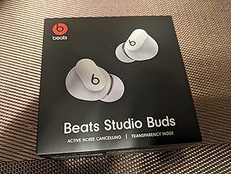Beats Studio Buds - True Wireless Noise Cancelling Earbuds - Compatible with Apple & Android, Built-in Microphone, IPX4 Rating, Sweat Resistant Earphones, Class 1 Bluetooth Headphones - Black