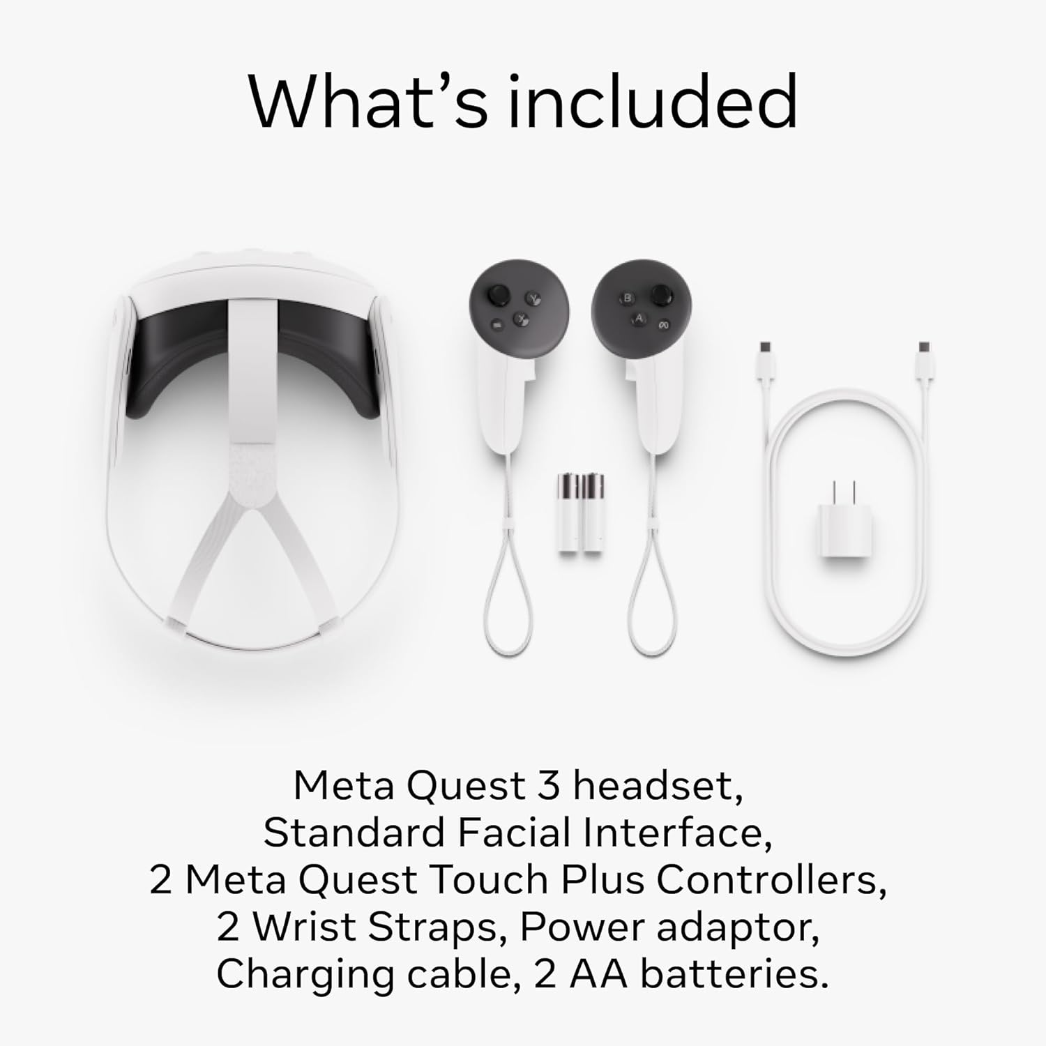 Meta Quest 3 128GB— Breakthrough Mixed Reality Headset — Powerful Performance