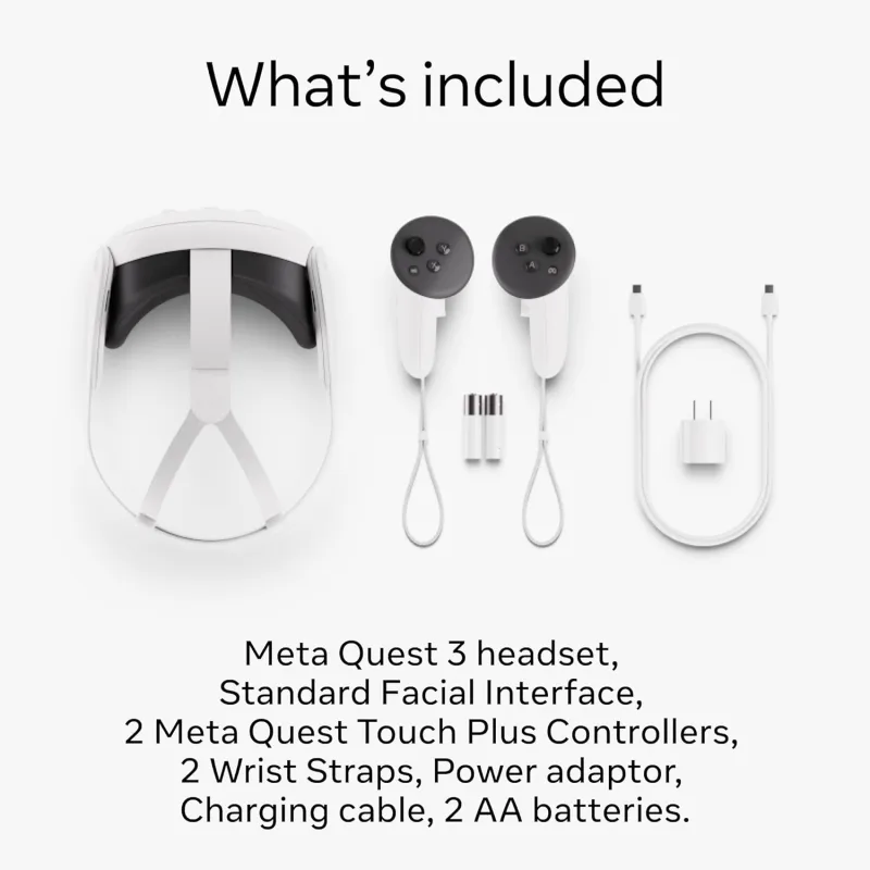 Meta Quest 3S 128GB — Get Batman: Arkham Shadow and a 3-Month Trial of Meta Quest+ Included — All-in-One Headset