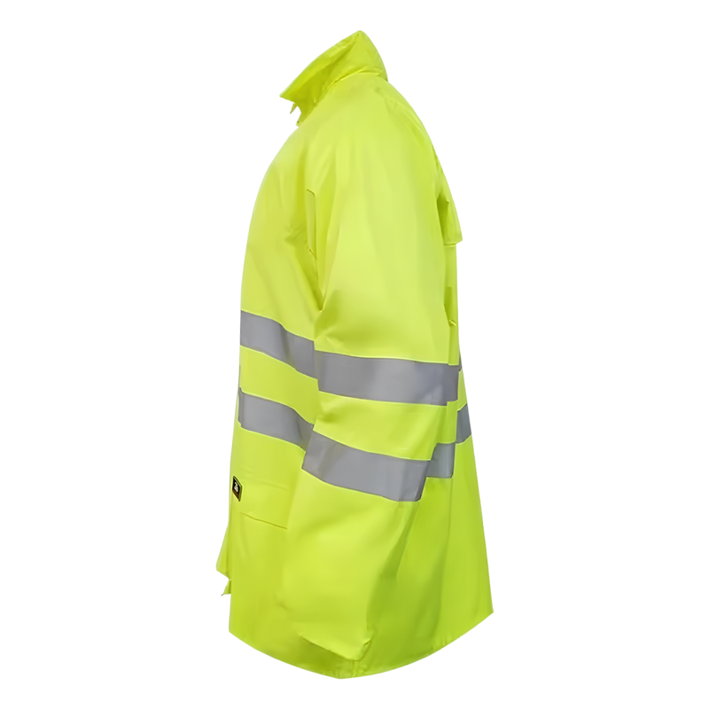 Versatile Polyester Rain Jacket for  Hiking and Camping Enthusiasts