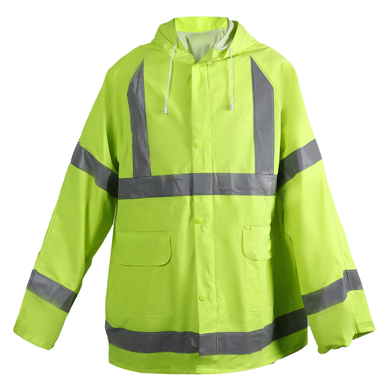 Waterproof Reflective Raincoat  for Professional Workwear