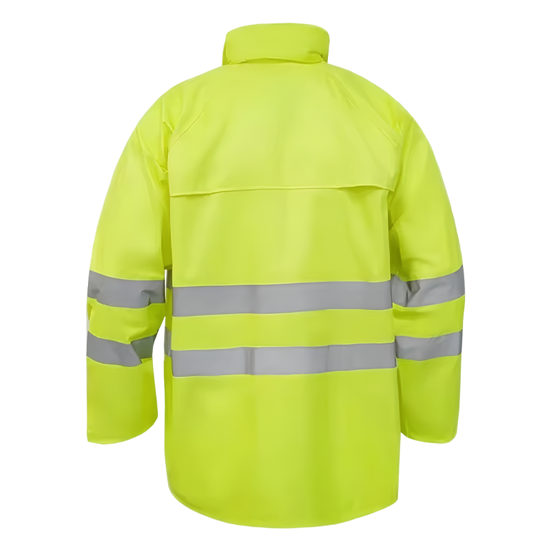 Versatile Polyester Rain Jacket for  Hiking and Camping Enthusiasts